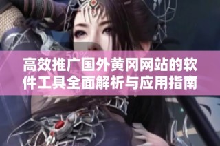 高效推广国外黄冈网站的软件工具全面解析与应用指南