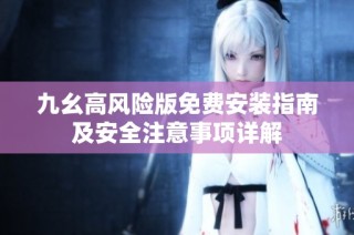 九幺高风险版免费安装指南及安全注意事项详解