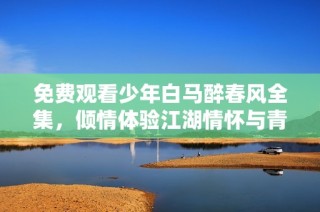 免费观看少年白马醉春风全集，倾情体验江湖情怀与青春冒险