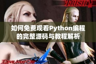 如何免费观看Python编程的完整源码与教程解析