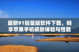 最新91轻量版软件下载，畅享苹果手机极致体验与性能提升