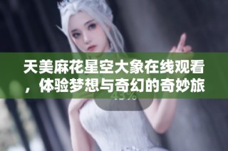 天美麻花星空大象在线观看，体验梦想与奇幻的奇妙旅程