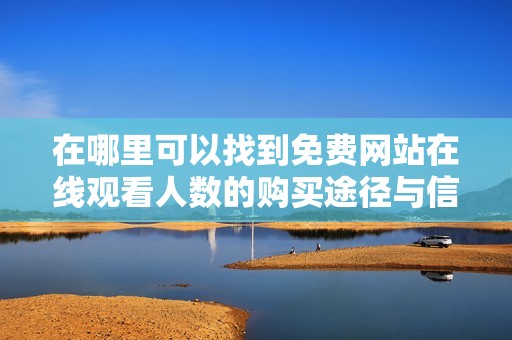 在哪里可以找到免费网站在线观看人数的购买途径与信息
