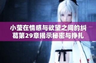 小莹在情感与欲望之间的纠葛第29章揭示秘密与挣扎