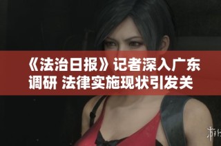 《法治日报》记者深入广东调研 法律实施现状引发关注