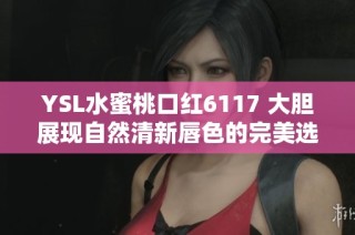 YSL水蜜桃口红6117 大胆展现自然清新唇色的完美选择