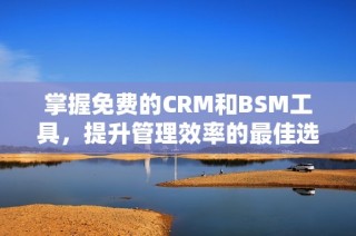 掌握免费的CRM和BSM工具，提升管理效率的最佳选择