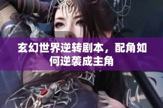玄幻世界逆转剧本，配角如何逆袭成主角