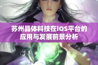 苏州晶体科技在iOS平台的应用与发展前景分析