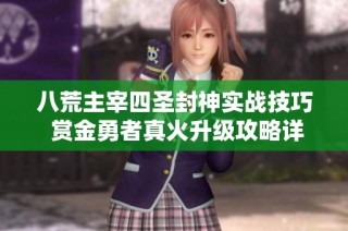 八荒主宰四圣封神实战技巧 赏金勇者真火升级攻略详解