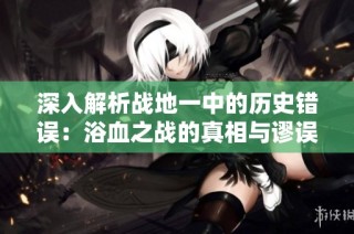 深入解析战地一中的历史错误：浴血之战的真相与谬误探讨