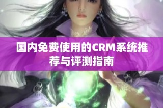 国内免费使用的CRM系统推荐与评测指南