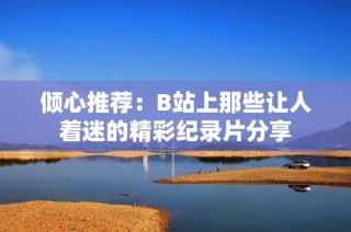 倾心推荐：B站上那些让人着迷的精彩纪录片分享