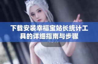 下载安装幸福宝站长统计工具的详细指南与步骤