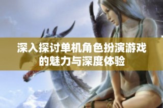 深入探讨单机角色扮演游戏的魅力与深度体验