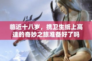 临近十八岁，携卫生纸上高速的奇妙之旅准备好了吗