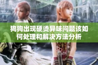 狗狗出现硬烫异味问题该如何处理和解决方法分析