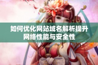如何优化网站域名解析提升网络性能与安全性