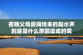 夜晚父母房间传来的黏水声到底是什么原因造成的呢