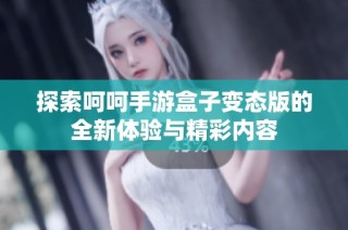 探索呵呵手游盒子变态版的全新体验与精彩内容