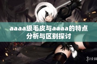 aaaa级毛皮与aaaa的特点分析与区别探讨