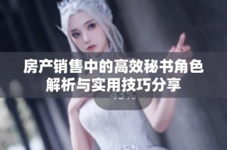 房产销售中的高效秘书角色解析与实用技巧分享
