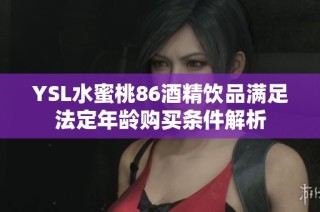 YSL水蜜桃86酒精饮品满足法定年龄购买条件解析