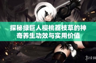 探秘绿巨人樱桃荔枝草的神奇养生功效与实用价值
