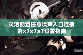 灵活配置任意噪声入口连接的x7x7x7设置指南