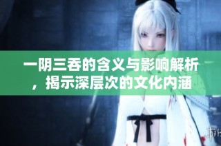 一阴三吞的含义与影响解析，揭示深层次的文化内涵