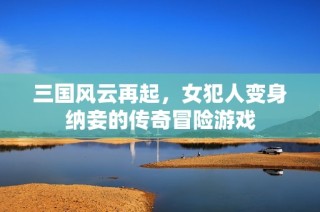 三国风云再起，女犯人变身纳妾的传奇冒险游戏