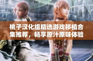 桃子汉化组精选游戏移植合集推荐，畅享原汁原味体验