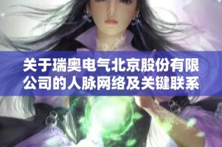关于瑞奥电气北京股份有限公司的人脉网络及关键联系分析