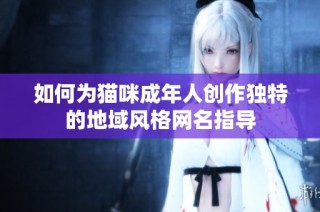 如何为猫咪成年人创作独特的地域风格网名指导