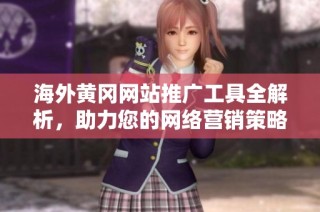 海外黄冈网站推广工具全解析，助力您的网络营销策略