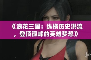 《浪花三国：纵横历史洪流，登顶孤峰的英雄梦想》