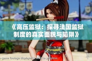 《高压监狱：探寻法国监狱制度的真实面貌与陷阱》
