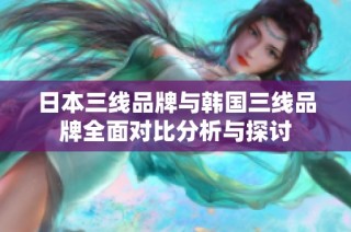 日本三线品牌与韩国三线品牌全面对比分析与探讨