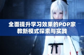 全面提升学习效果的POP家教新模式探索与实践