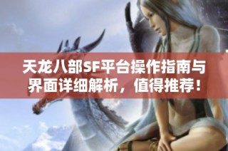 天龙八部SF平台操作指南与界面详细解析，值得推荐！