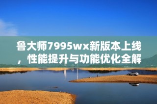 鲁大师7995wx新版本上线，性能提升与功能优化全解析