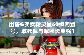 出售G买卖精灵星60级闲置号，敢死队与军团长全强10级