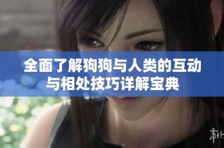 全面了解狗狗与人类的互动与相处技巧详解宝典