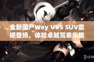 全新国产Wey VV5 SUV震撼登场，体验卓越驾乘乐趣