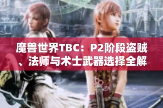 魔兽世界TBC：P2阶段盗贼、法师与术士武器选择全解析