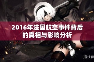 2016年法国航空事件背后的真相与影响分析