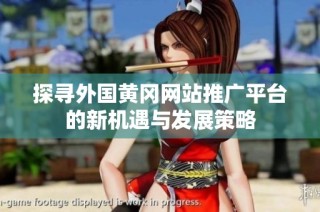 探寻外国黄冈网站推广平台的新机遇与发展策略