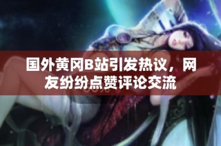 国外黄冈B站引发热议，网友纷纷点赞评论交流