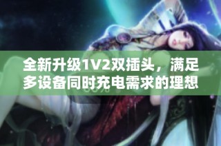 全新升级1V2双插头，满足多设备同时充电需求的理想选择