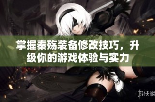 掌握秦殇装备修改技巧，升级你的游戏体验与实力